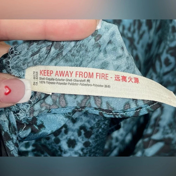 Free People Intimately Day to Night Printed Slip Dress Indigo Combo Size Small - Picture 12 of 15